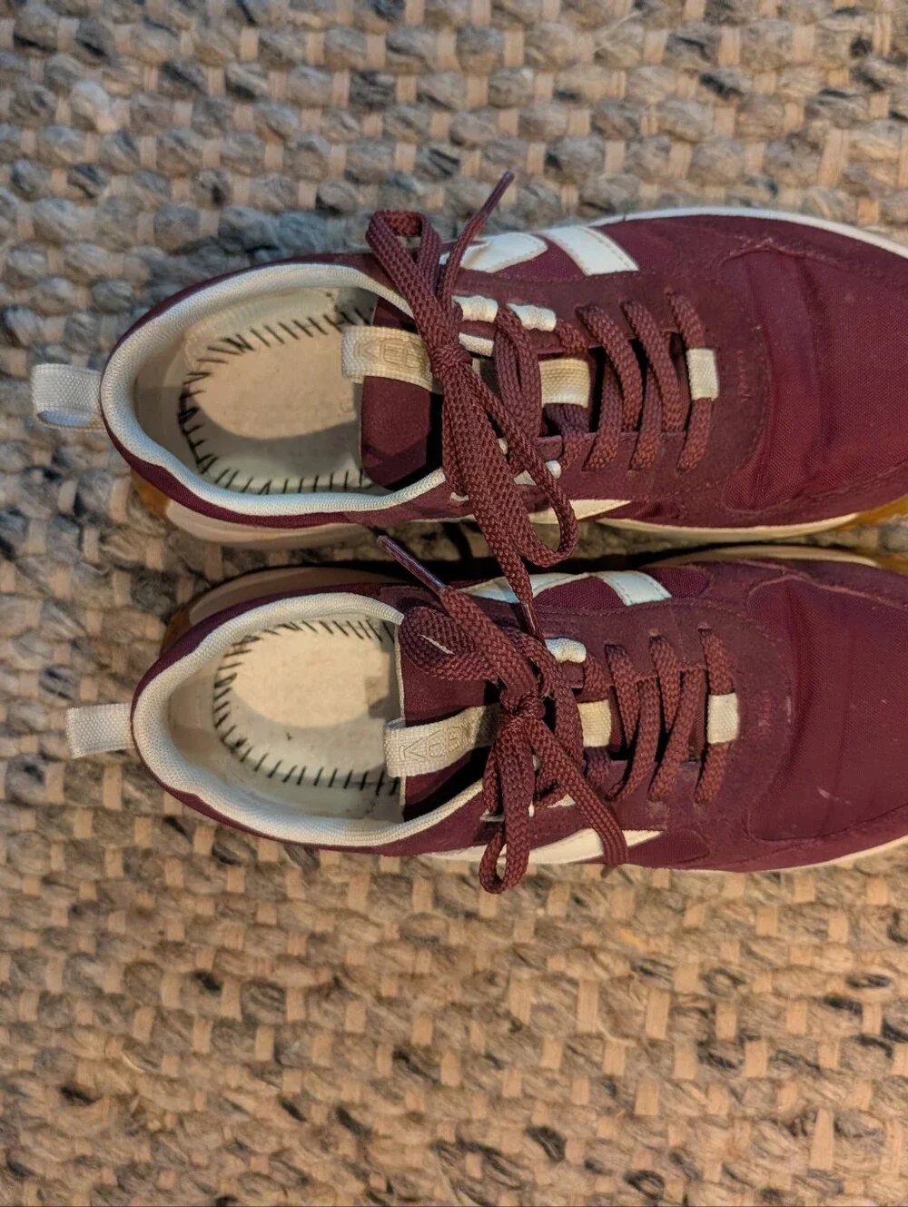 Keen Sneakers KS86, Burgundy, Women's 8.5